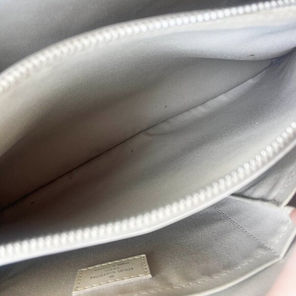 Louis Vuitton Epi Leather Passy PM White Ivory Hand Bag Tote Purse Shoulder Bag - Picture 9 of 15